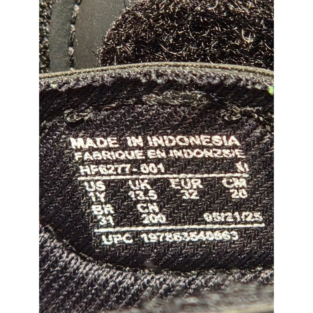 Nike Sunray Protect 4 PS Kids Sandals Black Anthracite HF6277-001 Size 1Y